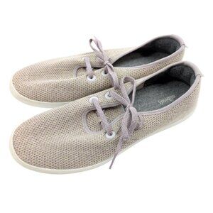 Allbirds Men Tree Skippers Size 14 Light Grey Purple Breathable Washable Comfort